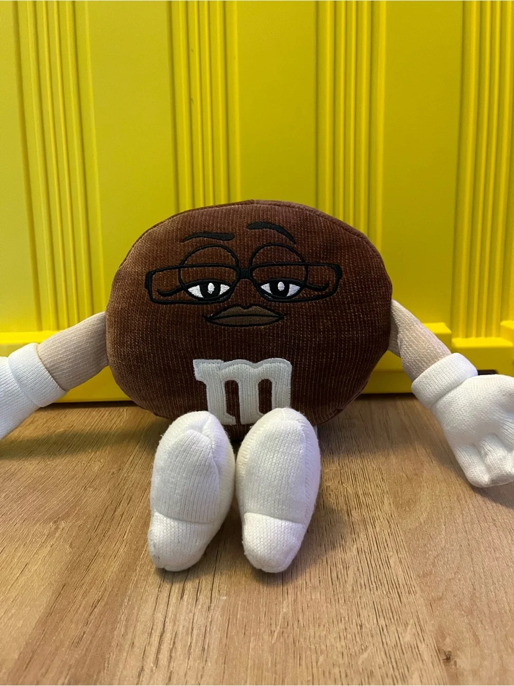 M&M'S Brown Plush Character with Cream Limbs